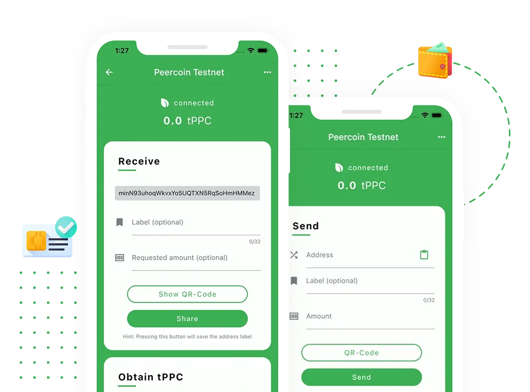 Crypto Wallet App with B2C Marketplace Platform