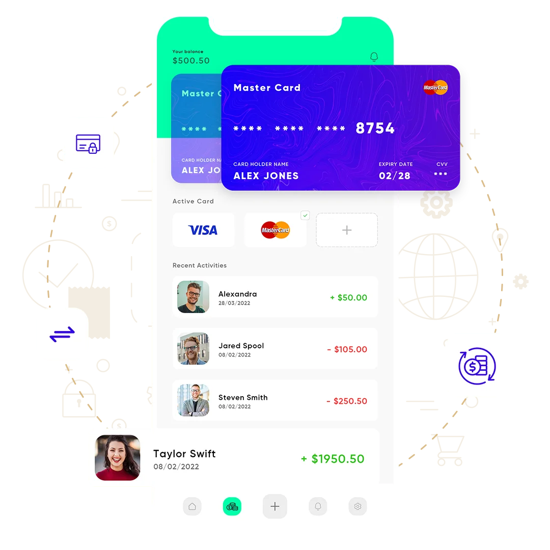 Crypto Wallet App With B2C Marketplace Platform