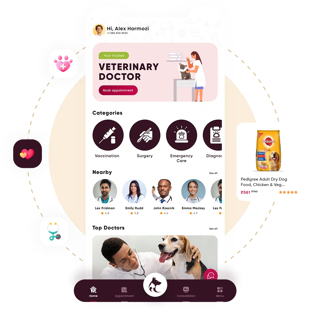 Veterinary Telemedicine App Development