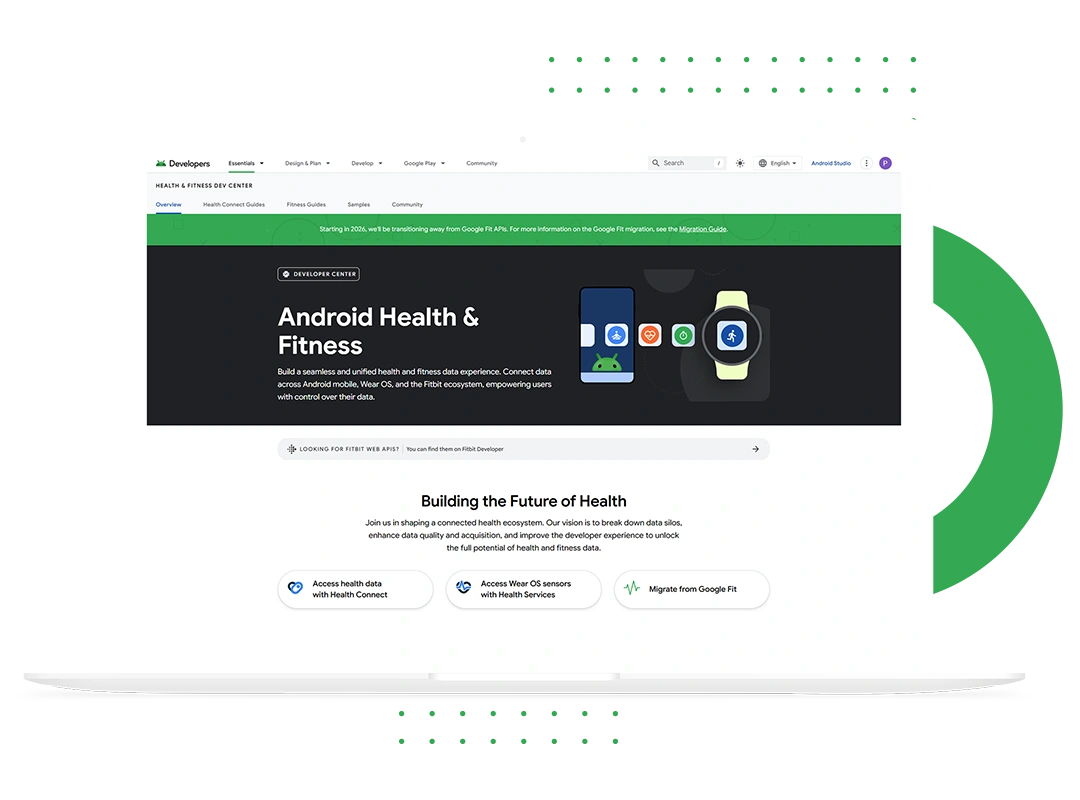 Google Wear OS & Health Connect