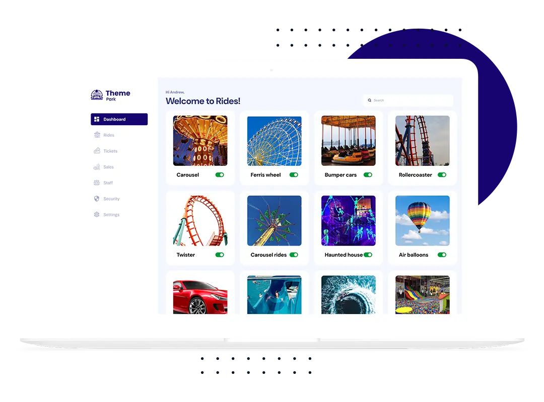 Average Cost of a theme park management software