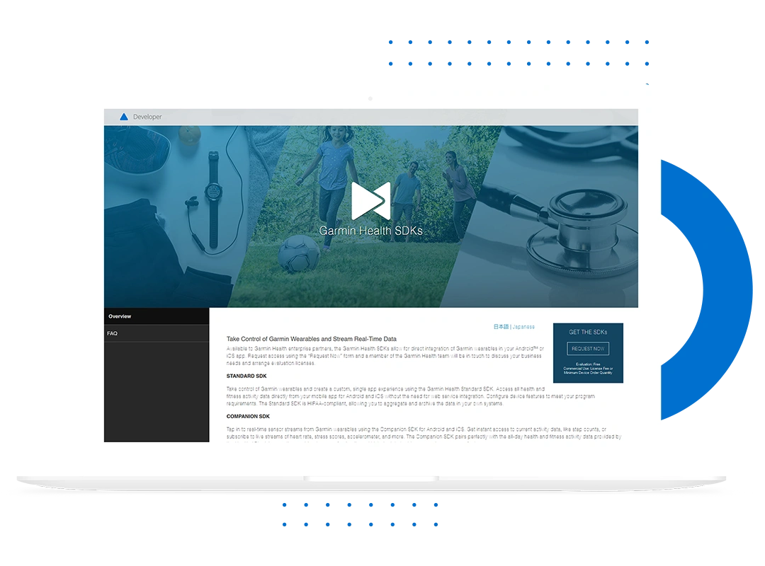 Garmin Health SDK