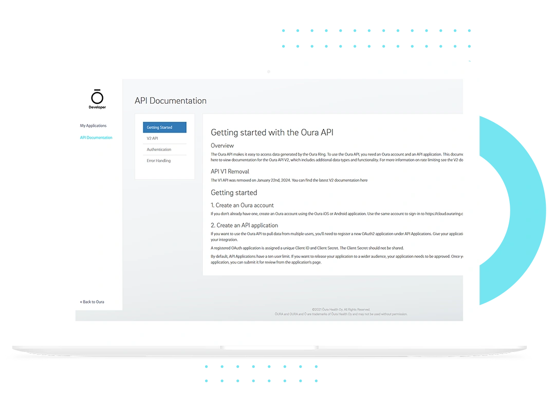 Oura Ring API