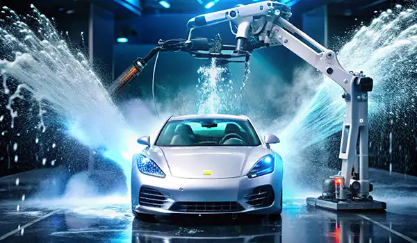 AI and IoT-Powered Car Wash
