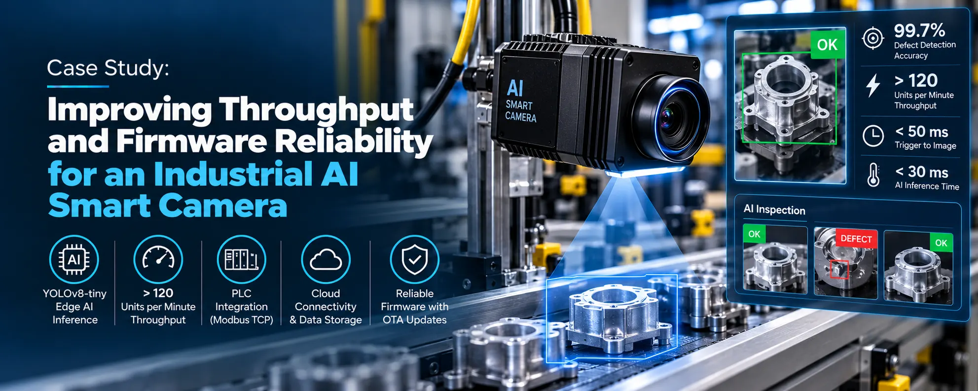AI smart camera throughput optimization
