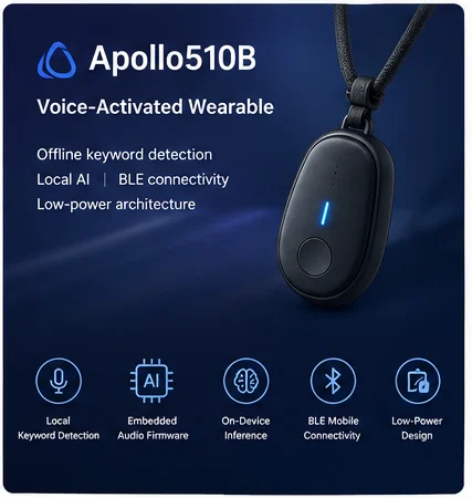 Apollo510B Voice-Activated Wearable