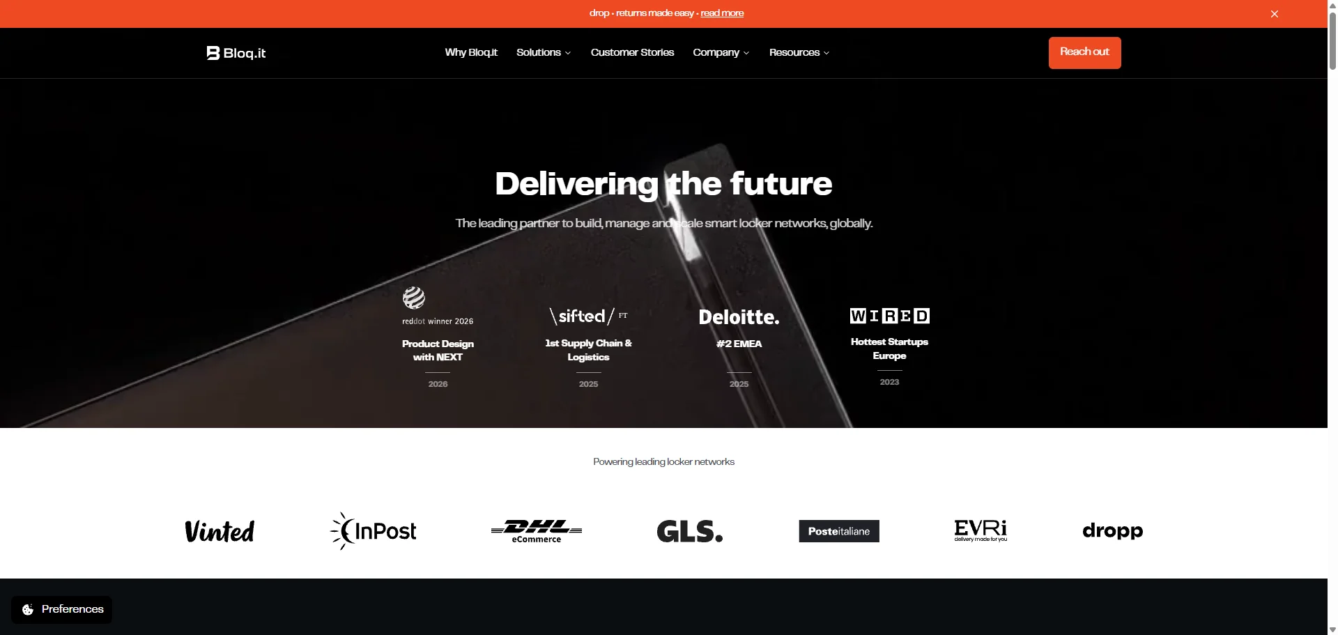 Bloq.it smart locker
