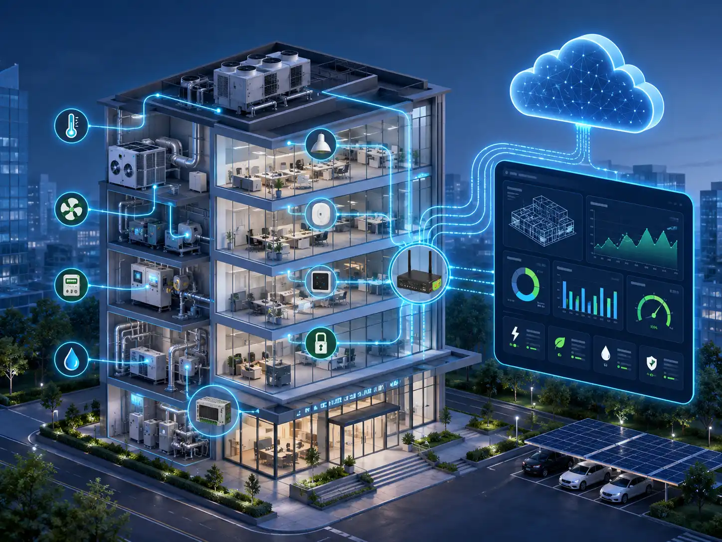 BMS Integration with IoT Devices