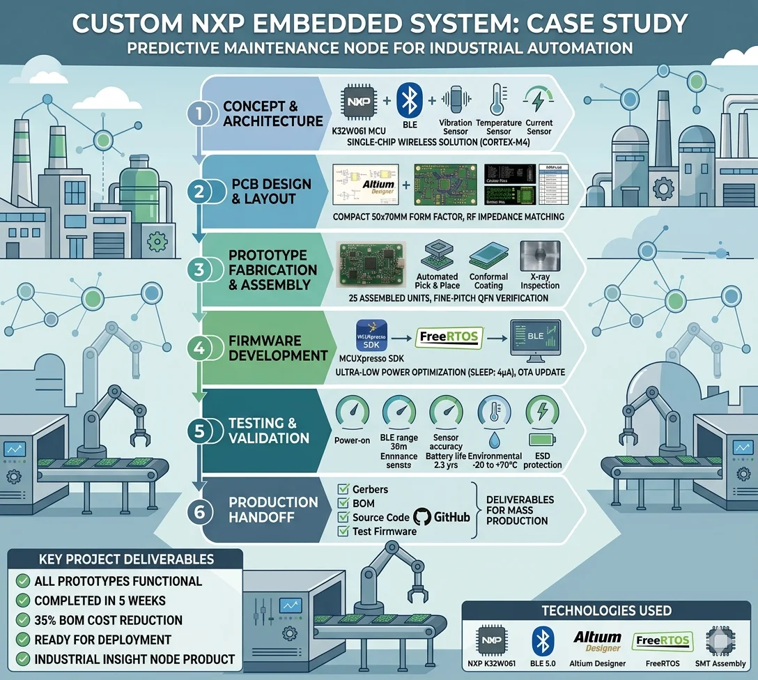 NXP PCB Assembly and Firmware Integration