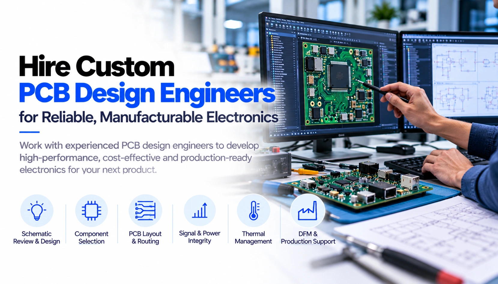 Custom PCB Design Engineering Services