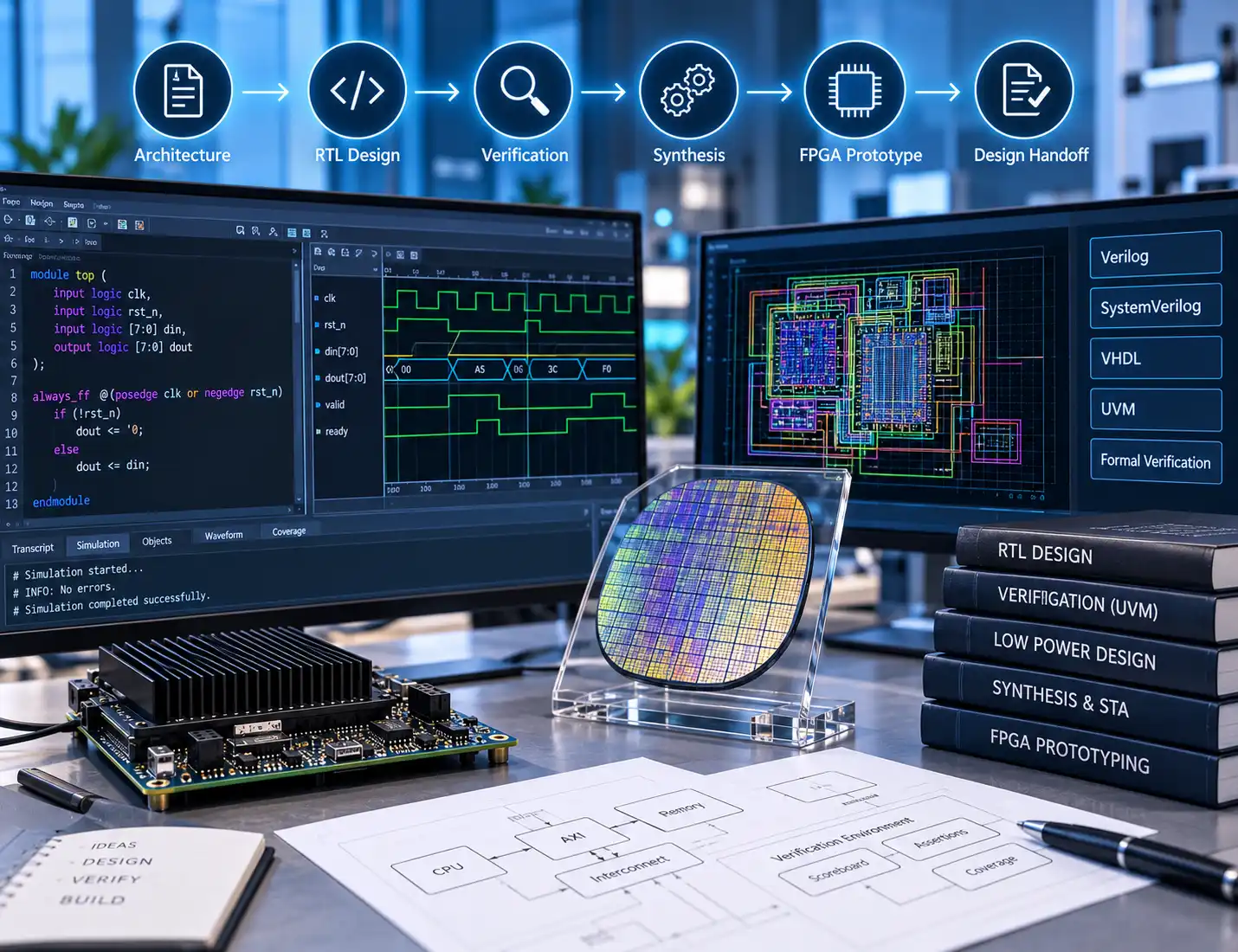 Digital VLSI Design and Verification