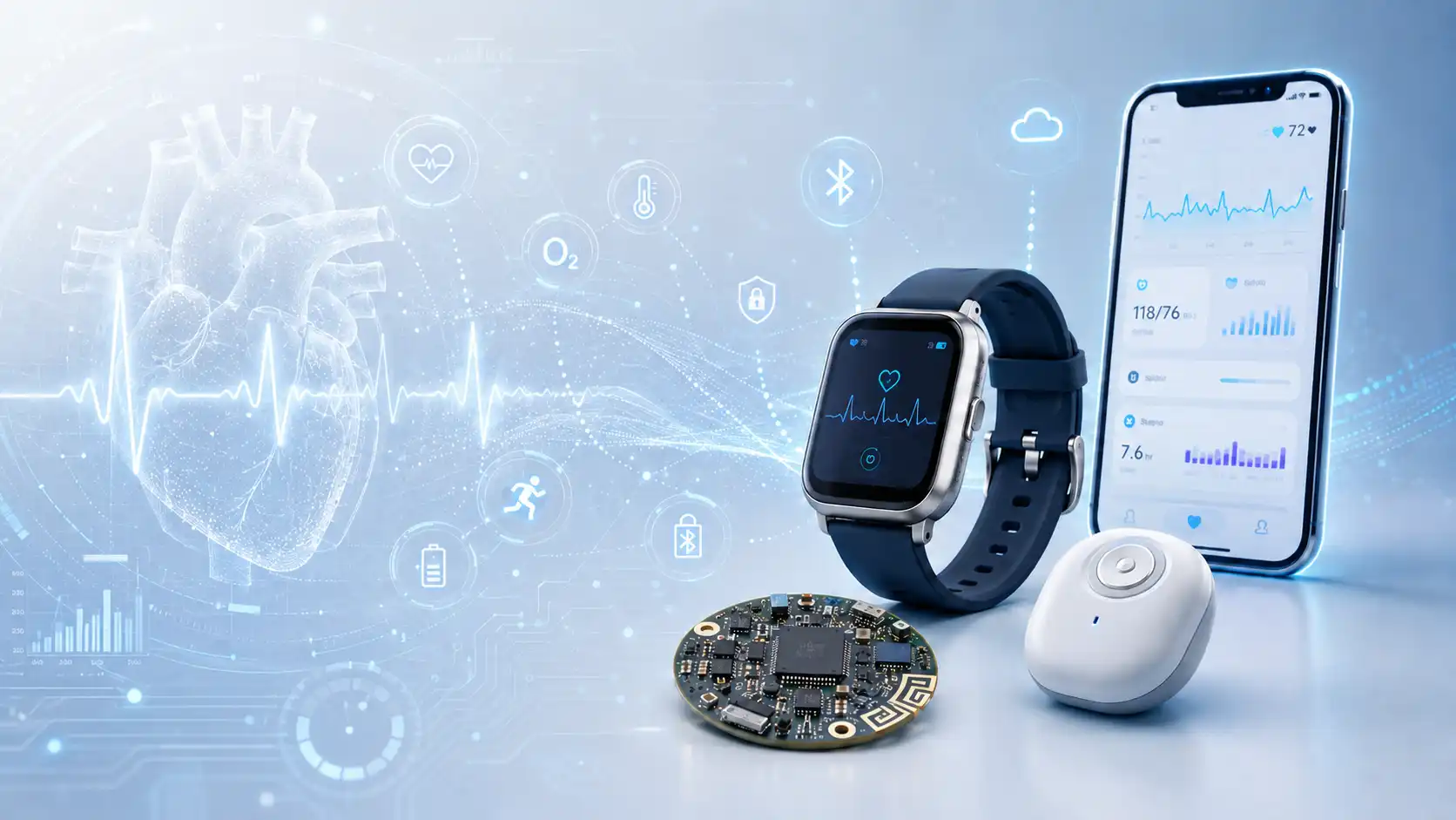 EFR32BG26 Wearable Device