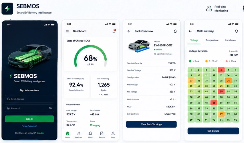 IoT-Based EV Battery Management System