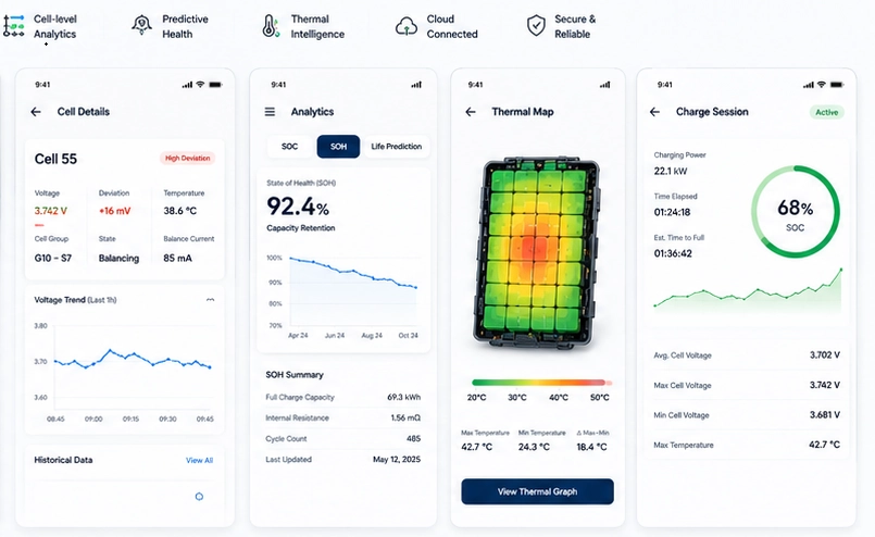 IoT-Based EV Battery Management System
