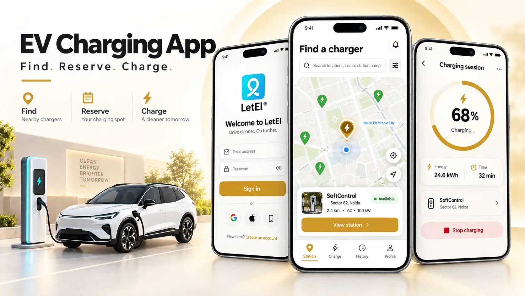 LetEl EV Charging Platform