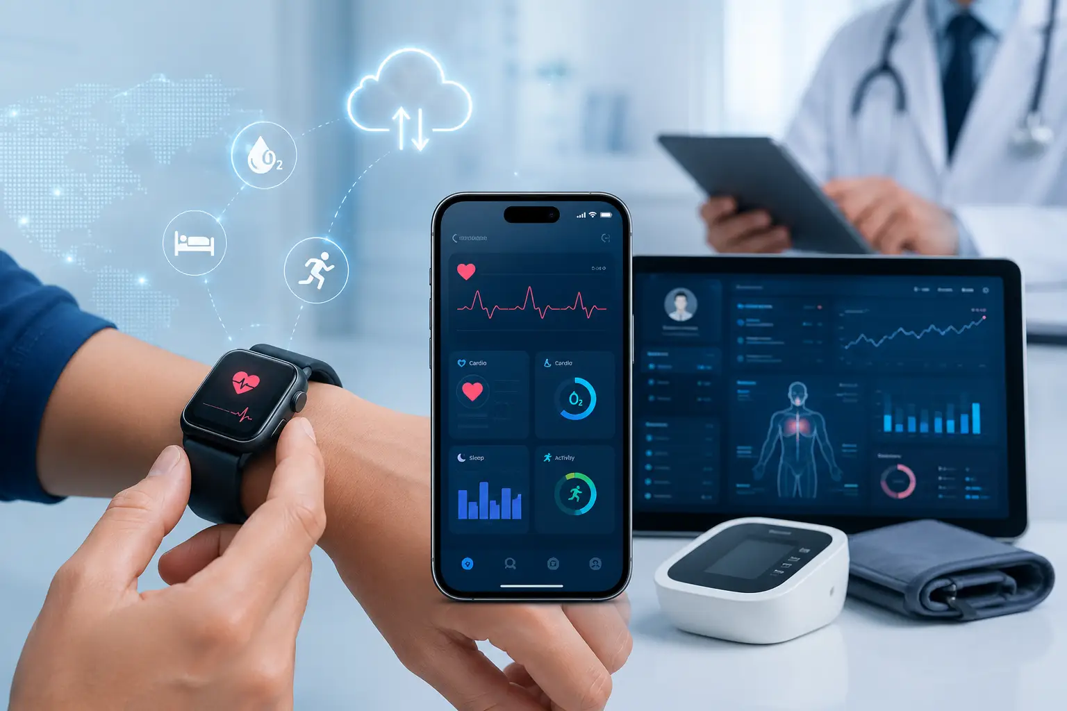 Healthcare Wearable IoT App Development Services