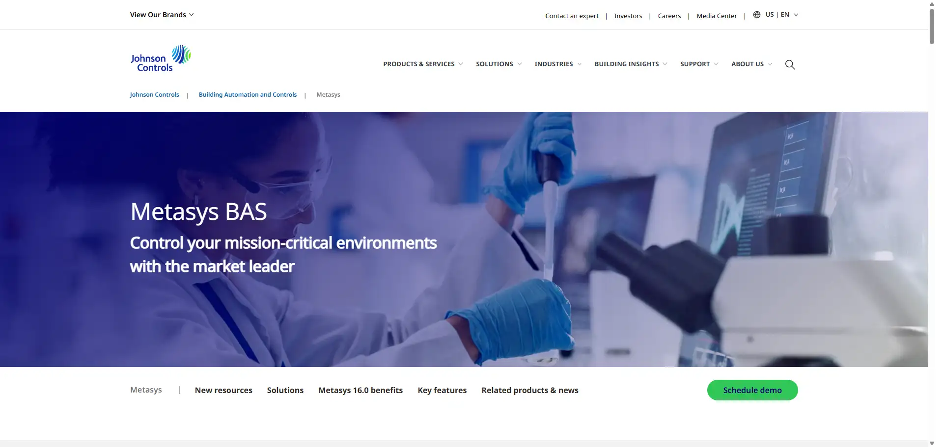 Johnson Controls Metasys