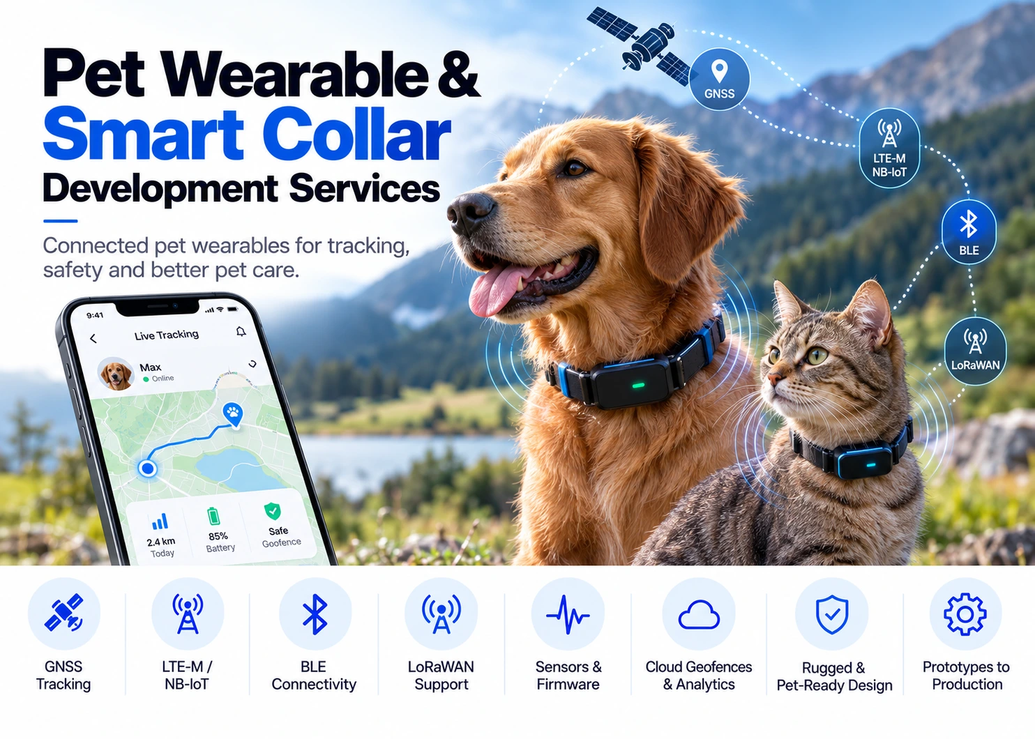 Pet Wearable and Smart Collar Development