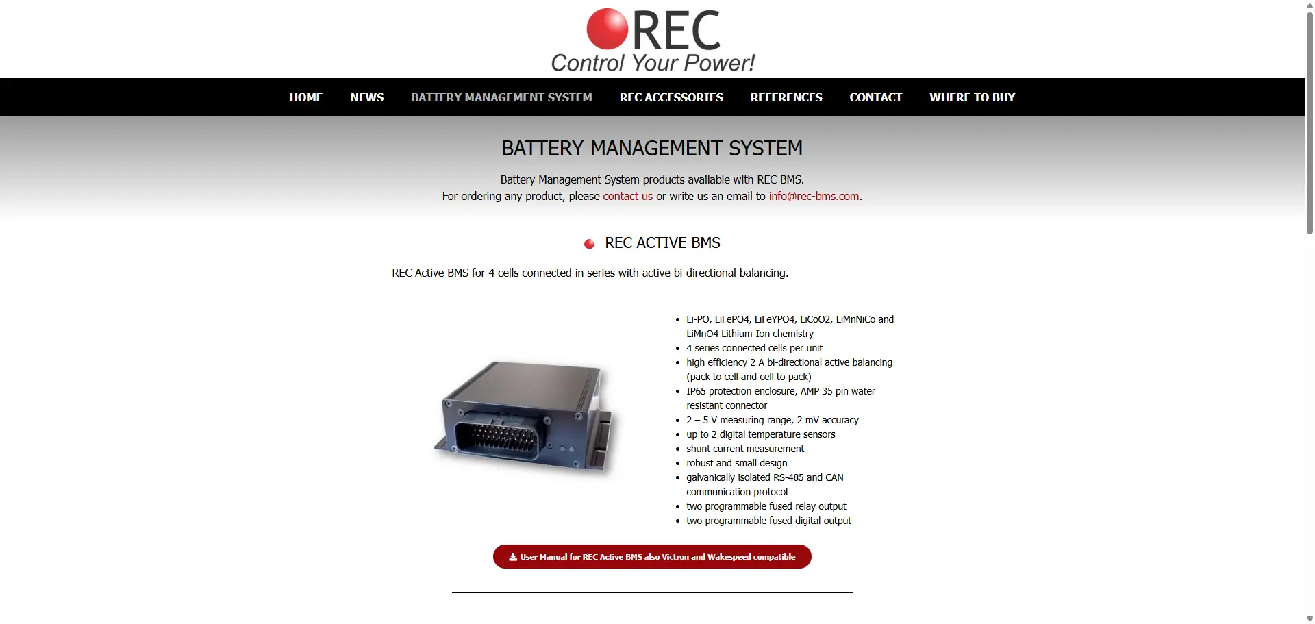 REC BMS