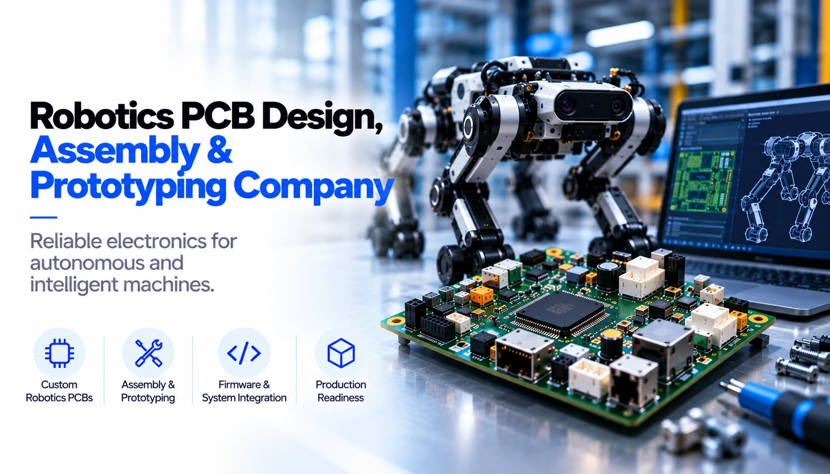 Robotics PCB Design, Assembly and Prototyping