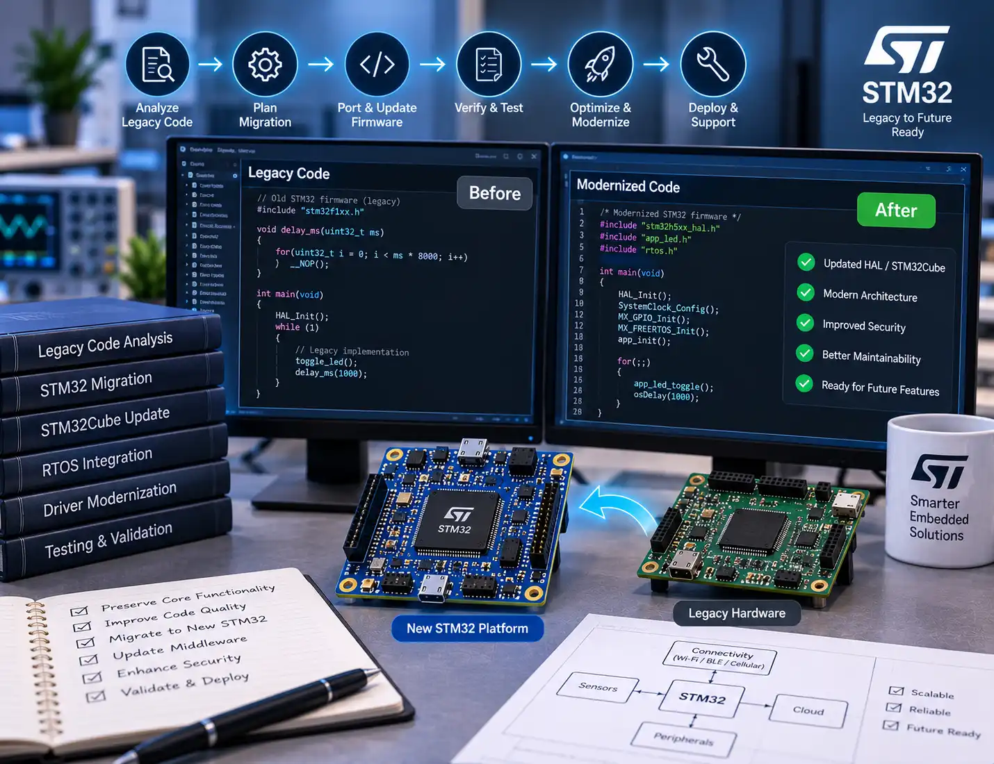 STM32 Firmware Migration