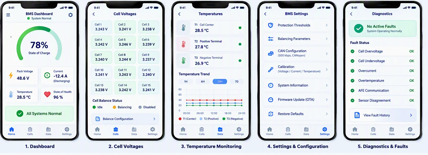 STM32-Based Lithium-Ion Battery Management System Development