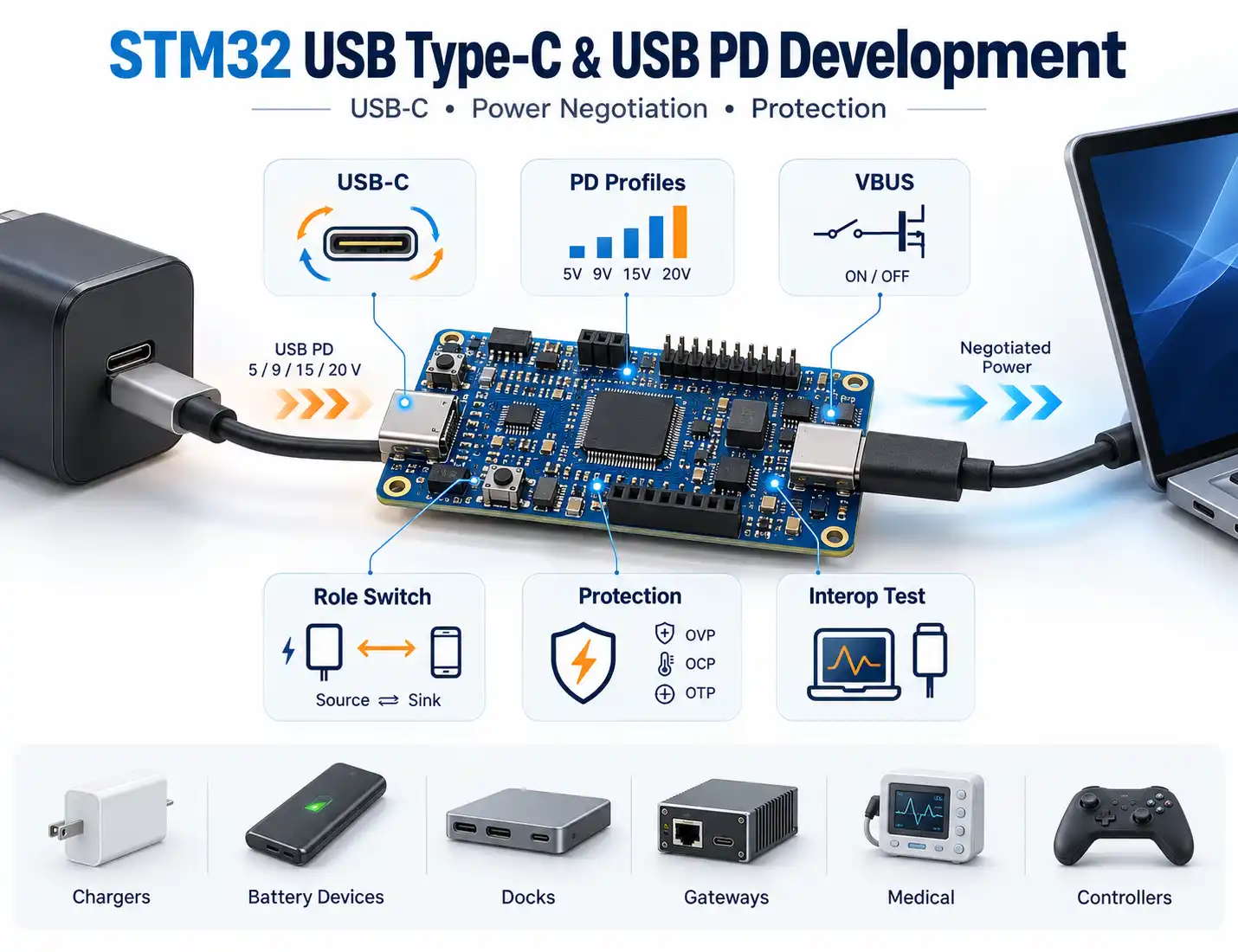 STM32 USB Type-C & USB Power Delivery