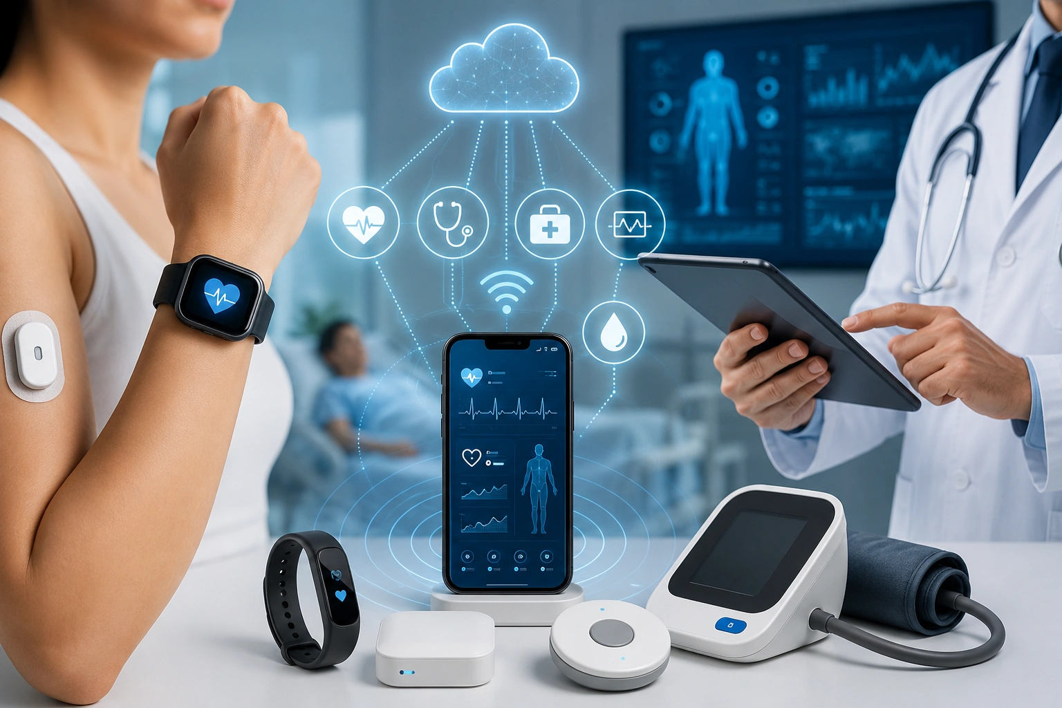Healthcare IoT and medical wearable device development