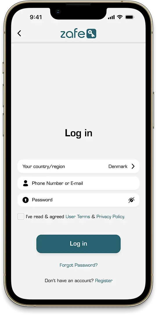 Zafe Connect App