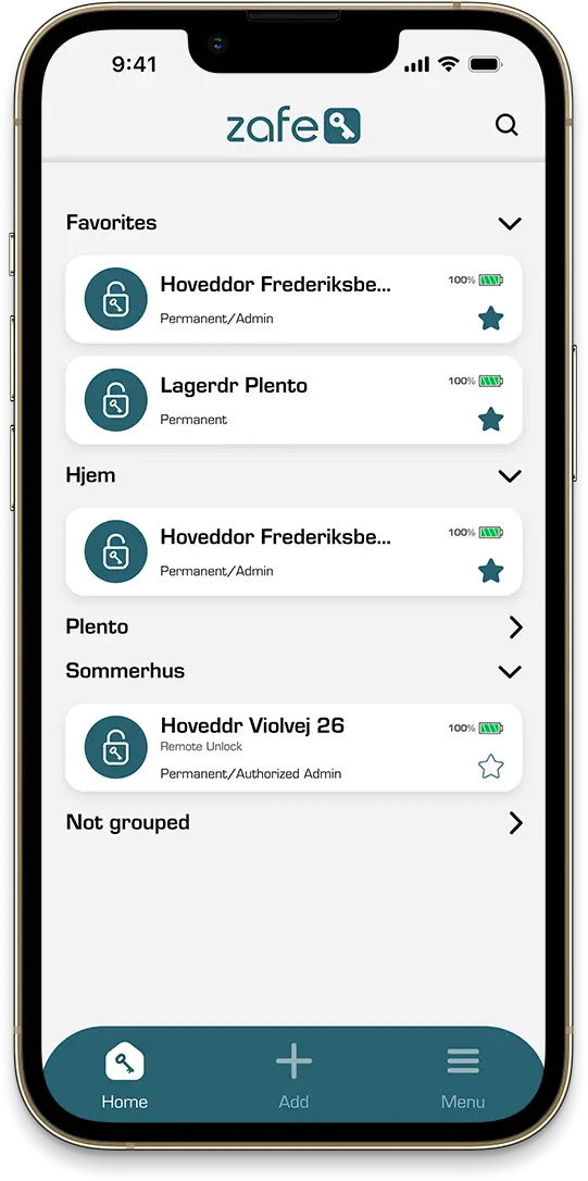 Zafe Connect App